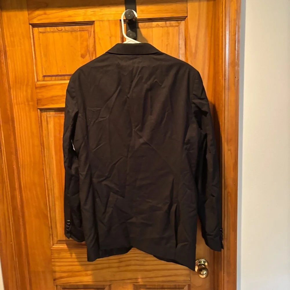 Nordstrom Men's Shop Trim Fit Satin Lapel Wool Blend Tuxedo Jacket 40R NWOT